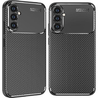 Case for Samsung Galaxy A34 5G, Carbon Gel, black