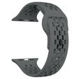 Silicone Strap for Apple Watch 1/2/3/4/5/6/7/8/SE/ULTRA 42/44/45/49MM, Grey