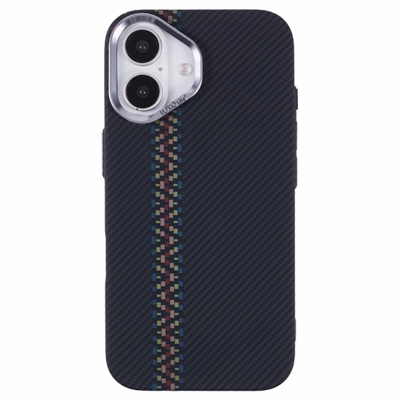 MagSafe's iPhone 16 Plus Case, Carbon Fiber, black