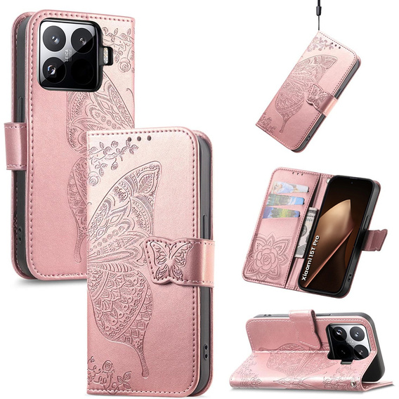 Butterfly flap case for Xiaomi 15T Pro