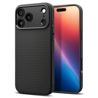 Spigen Liquid Air Case for iPhone 17 Pro, Matte Black