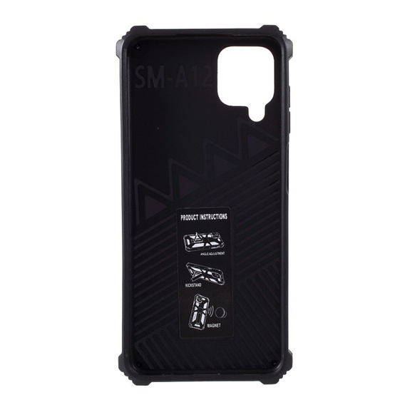 Case for Samsung Galaxy A12 / M12 / A12 2021, Armor Kickstand, green
