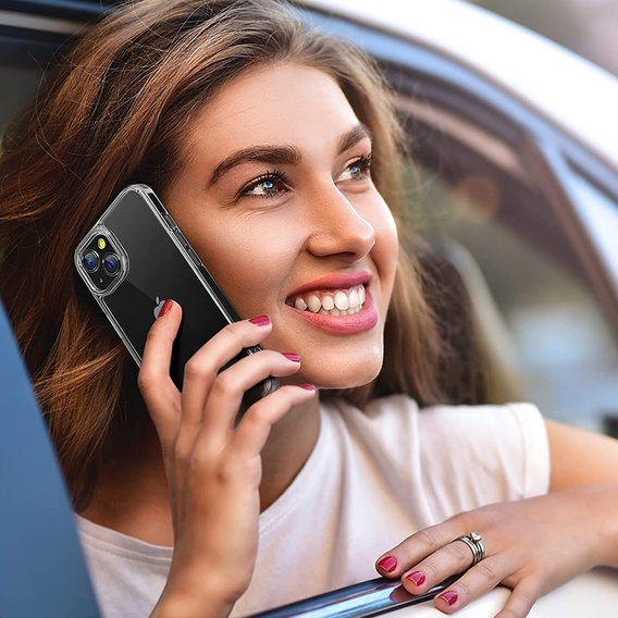 Case for iPhone 14, Fusion Hybrid, transparent