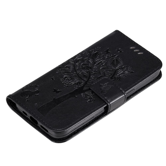 Flip case for Xiaomi 13T / 13T Pro, tree, black
