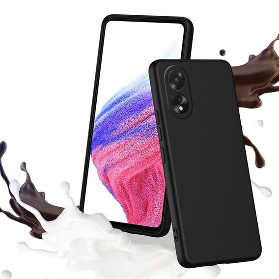 Thin Case for Oppo A38 4G / Oppo A18 4G, Slim, black