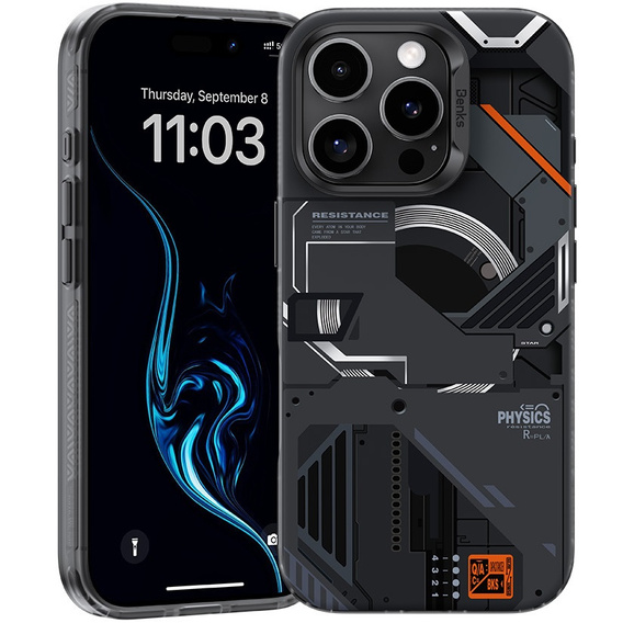 BENKS Magnetic Mecha Case for iPhone 16 Pro Max