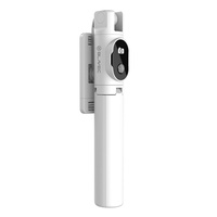 Selfie stick with tripod function and Bluetooth remote control, for smartphones between 6.5 cm and 9.5 cm wide