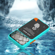 IP68 Waterproof Case for iPhone 15 Pro, SHELLBOX Air Box, blue