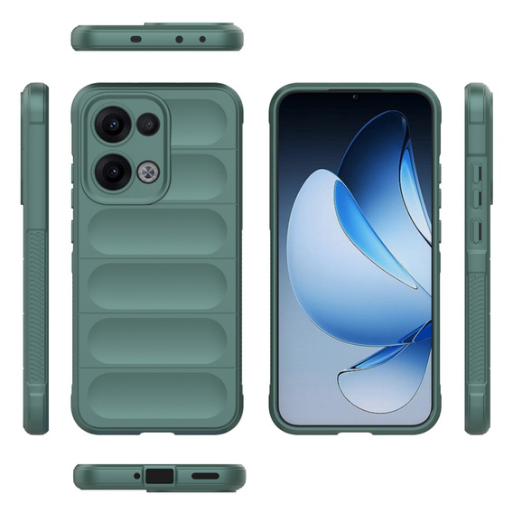 Case for Oppo Reno 13, Gaming Shockproof, green