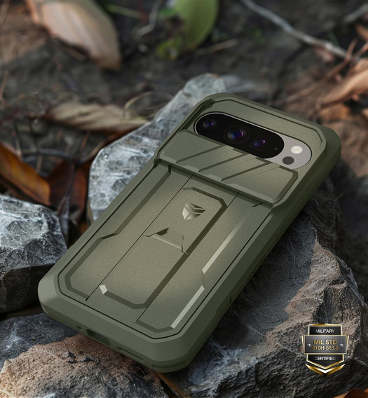 Armoured Dexnor case with camera aperture and stand for Google Pixel 10 / Pixel 10 Pro