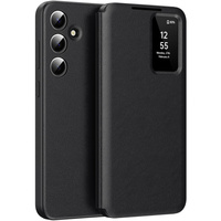 Flip case for Samsung Galaxy S24+ Plus, Smart View Wallet, black