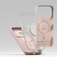 Ringke case for iPhone 17 Pro Max, Silicone Magnetic MagSafe, Pink Sand
