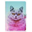 Case for Samsung Galaxy Tab A9 X110 / X115, pink cat