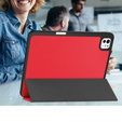 Case for iPad Pro 11" 2024 (5 gen.), Smartcase with stylus space, red