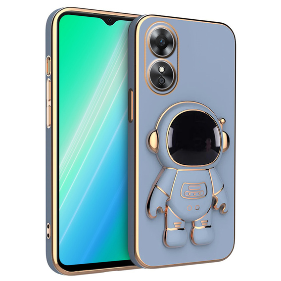 Case for Oppo A17, Astronaut, blue