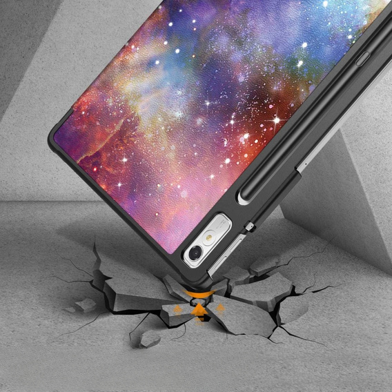 Case for Lenovo Tab P11 Pro Gen 2 TB132FU TB132XU 11.2", with flap, galaxy