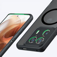 Case for Motorola Edge 50 Ultra, for MagSafe, ERBORD Matt Case, black