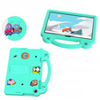Children's case for Lenovo Tab M10 10.1 Gen 3 TB-328FU/TB-328XU, Cute Patterns, with stand, green