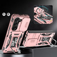 Case for Samsung Galaxy Z Fold6 5G, CamShield Slide, pink rose gold