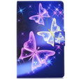 Case for Samsung Galaxy Tab A7 10.4 2020 T500 T505, butterflies, purple