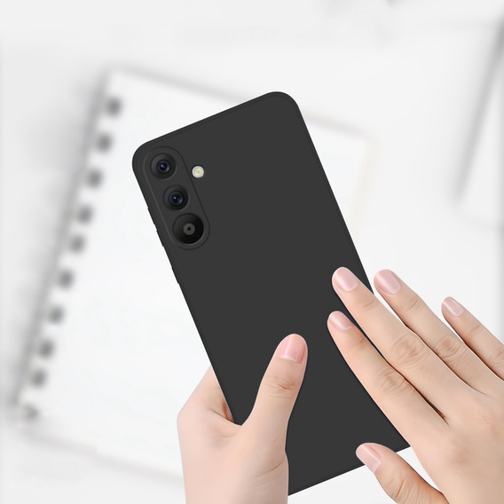 Case for Samsung Galaxy A36 5G, Silicone Lite, black
