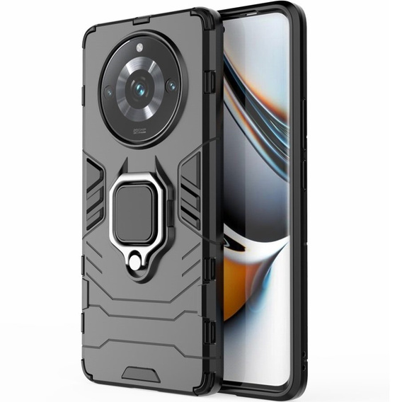 Case for Realme 11 Pro / 11 Pro +, Kickstand Ring, black