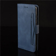 Flip case for Oppo Reno 12 Pro, Card Slot, dark blue