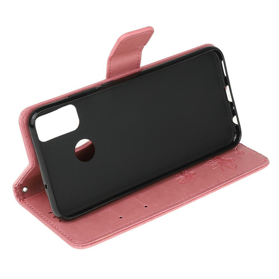 Flip case for Motorola Moto G30 / G10, Butterfly, blue