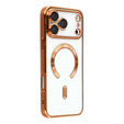Electro MagSafe case for iPhone 17 Pro, orange