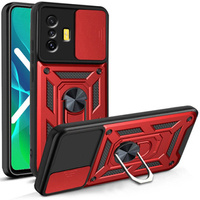 Case for Xiaomi Poco F4 GT, CamShield Slide, red