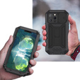 Case for iPhone 13 Pro, R-JUST CamShield Slide, armoured, black