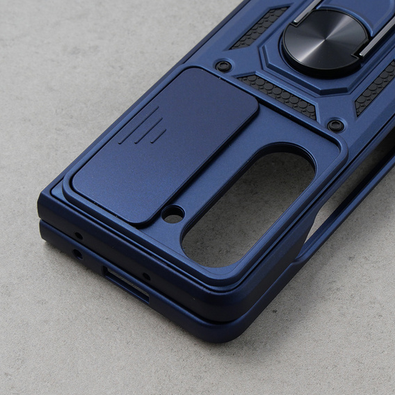 Case for Samsung Galaxy Z Fold5 5G, CamShield Slide, blue