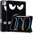 Case for iPad Pro 11 2024, Smartcase, don't touch me