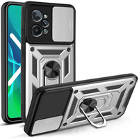 Case for Realme C31, CamShield Slide, silver