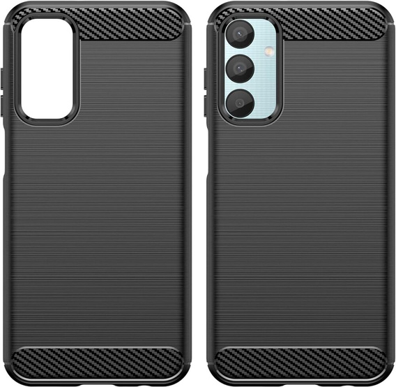 Case for Samsung Galaxy M35, Carbon, black