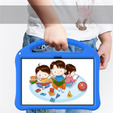Children's case for T Tablet 2 5G, with stand and handle, blue