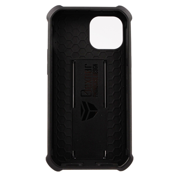 Armored case for iPhone 13 mini, Dexnor Full Body, black