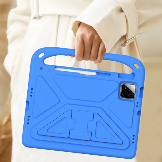 Children's case for Xiaomi Pad 7 / 7 Pro, with handle, blue