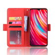 Flip case for Xiaomi Redmi Note 8 Pro, Card Slot, red