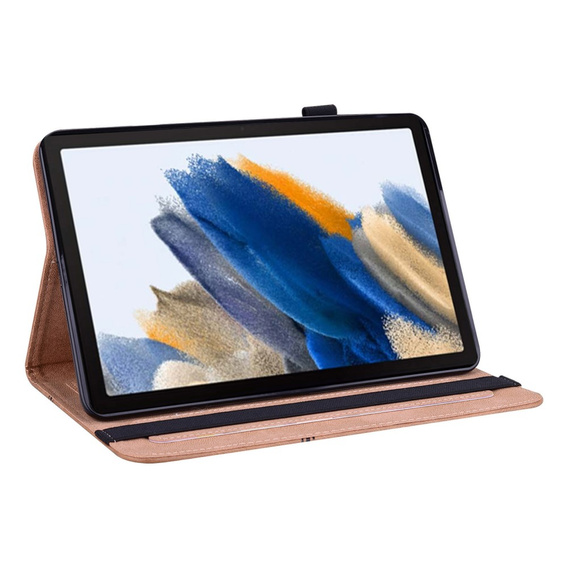 Case for Samsung Galaxy Tab A9+, Butterfly, brown
