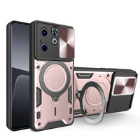 Armor case for Infinix Hot 40i, CamShield Slide, pink rose gold