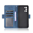 Flip case for Oppo Reno 5 5G, Card Slot, blue