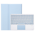 Case + keyboard Samsung Galaxy Tab S6 Lite 2020 P610/P615 / S6 Lite 2022 10.4, Touchpad Pen Slot, blue