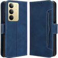 Flip case for Realme 14X / Realme C75, Card Slot, dark blue