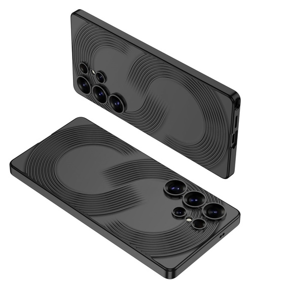 Case for Samsung Galaxy S25 Ultra, GKK Leather, black