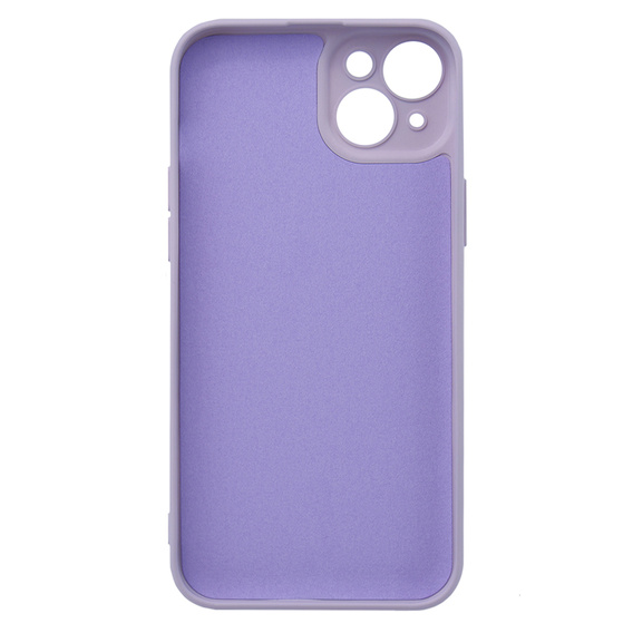 Case for iPhone 15, Silicone Lite, purple