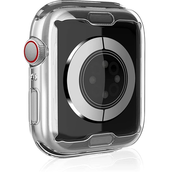 TPU Frame case for Apple Watch Series 7 45mm, Transparent