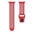 Silicone Strap for Apple Watch 1/2/3/4/5/6/7/8/SE/ULTRA 42/44/45/49MM, Red