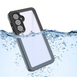 IP68 Waterproof Case for Samsung Galaxy S24 FE, Redpepper, black