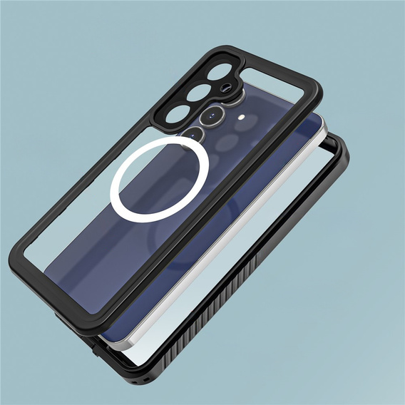 Redpepper IP68 waterproof case with 360° protection and MagSafe for Samsung Galaxy S25 FE